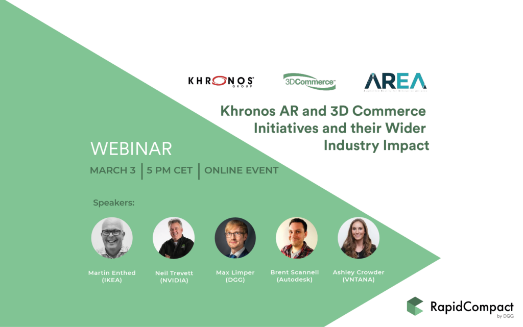 Khronos AR and 3D Commerce Impact AREA webinar
